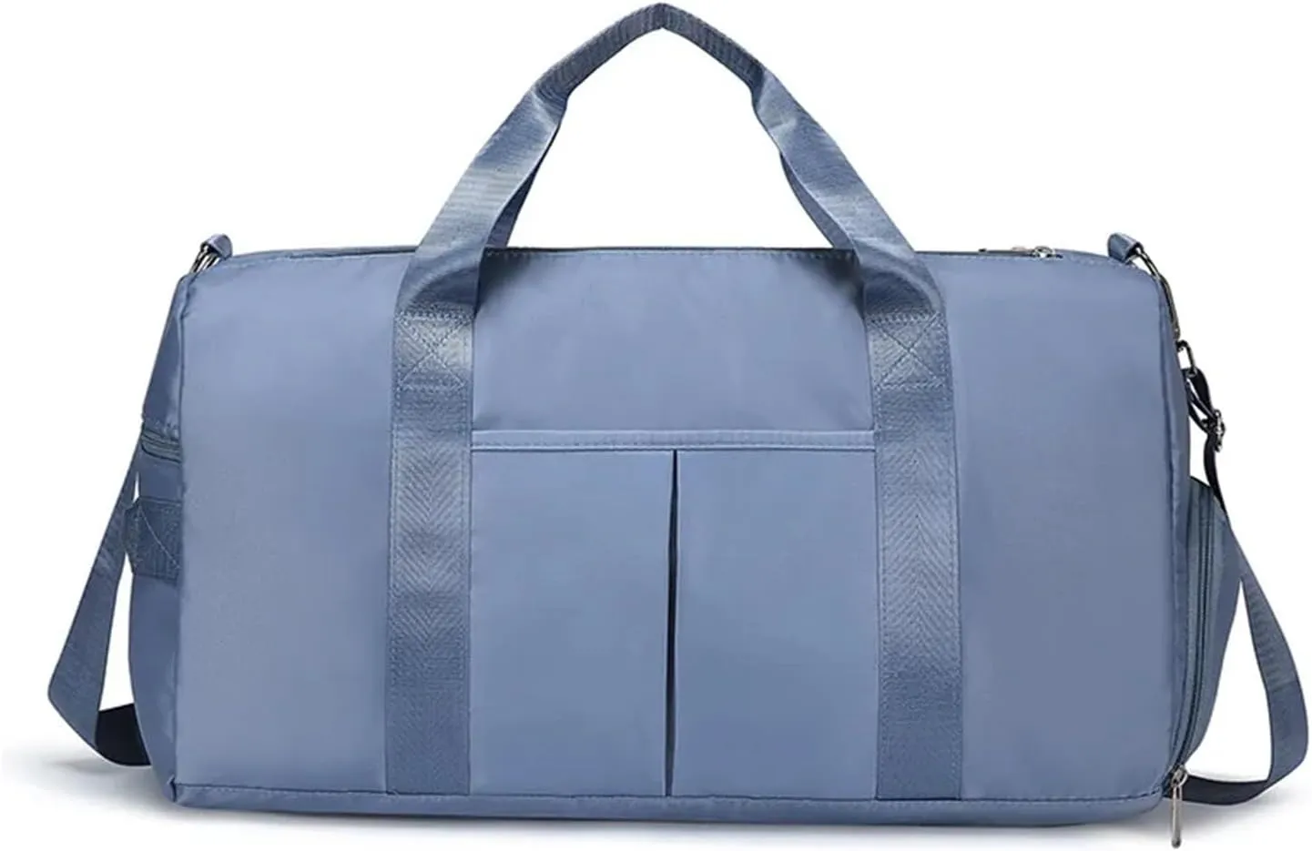 Man Multi-functional Dry-wet Separation Movement Water-proof Travel Bag Yoga Bag Large-capacity Travel Bag Suitable For Traveling, Business Trip, Outdoor(Sky blue)