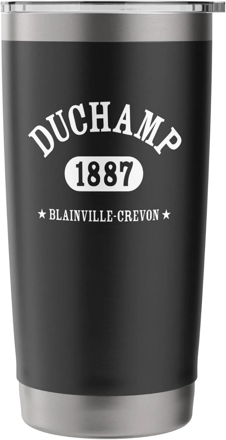 MARCEL DUCHAMP Classic Athletic Design Stainless Steel Insulated Tumbler