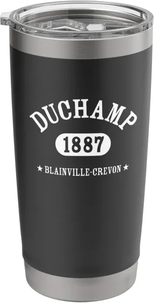 MARCEL DUCHAMP Classic Athletic Design Stainless Steel Insulated Tumbler