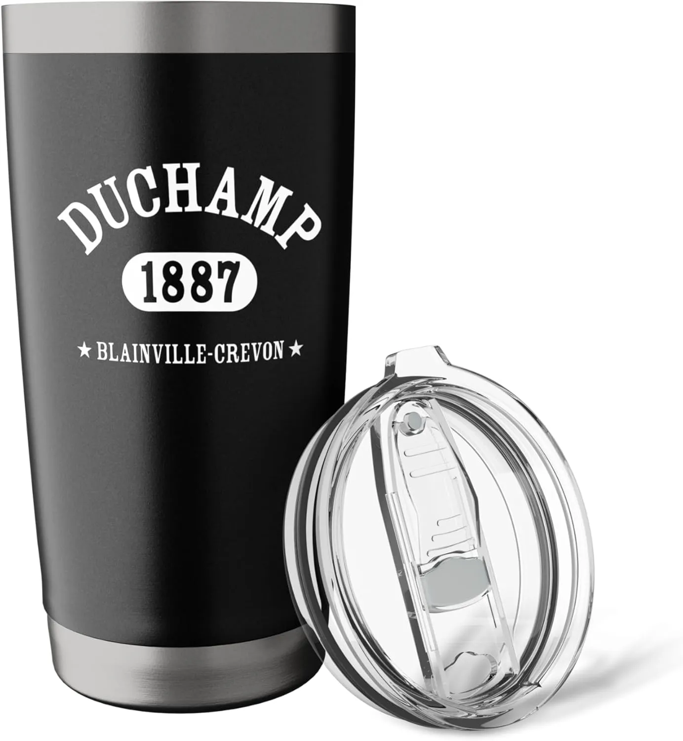 MARCEL DUCHAMP Classic Athletic Design Stainless Steel Insulated Tumbler
