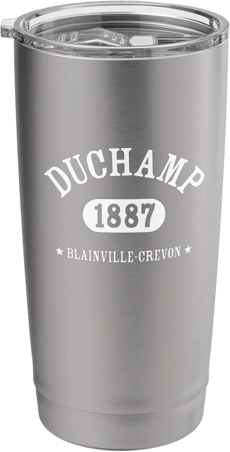 MARCEL DUCHAMP Classic Athletic Design Stainless Steel Insulated Tumbler
