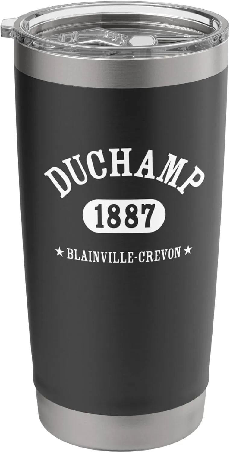 MARCEL DUCHAMP Classic Athletic Design Stainless Steel Insulated Tumbler