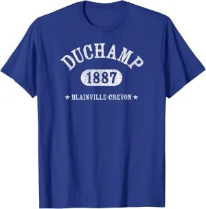 MARCEL DUCHAMP Classic Athletic Design With Details T-Shirt