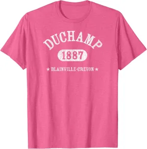MARCEL DUCHAMP Classic Athletic Design With Details T-Shirt