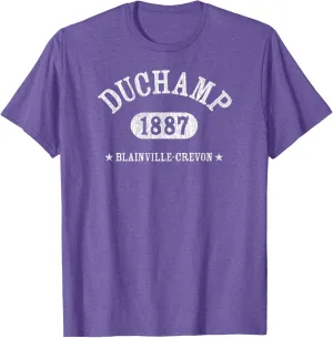 MARCEL DUCHAMP Classic Athletic Design With Details T-Shirt