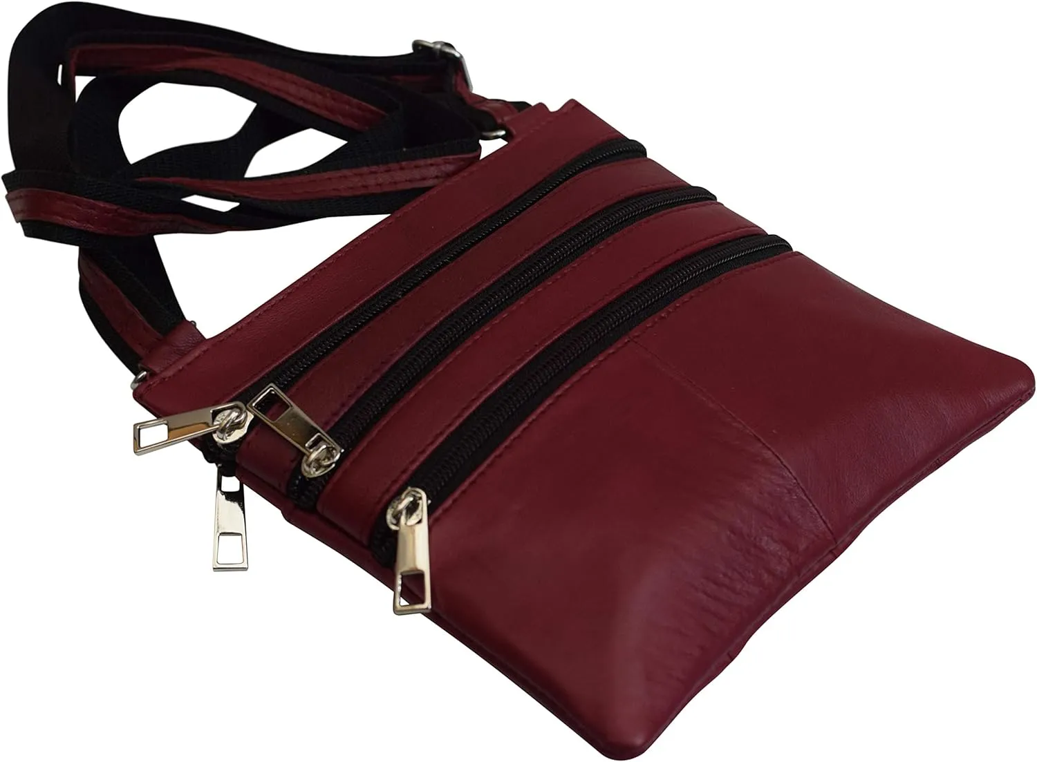 MARSHAL Ladies Genuine Leather Multi-Pocket Shoulder Bag Purse for Womens Colors!!!