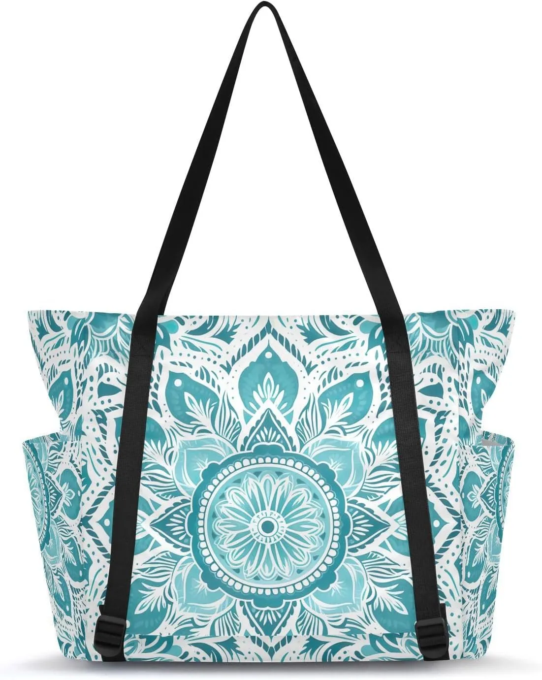 MCHIVER Yoga Bag for Women Men Large Yoga Mat Bag with Adjustable Strap Workout Bags Totes for Pilates Yoga Travel