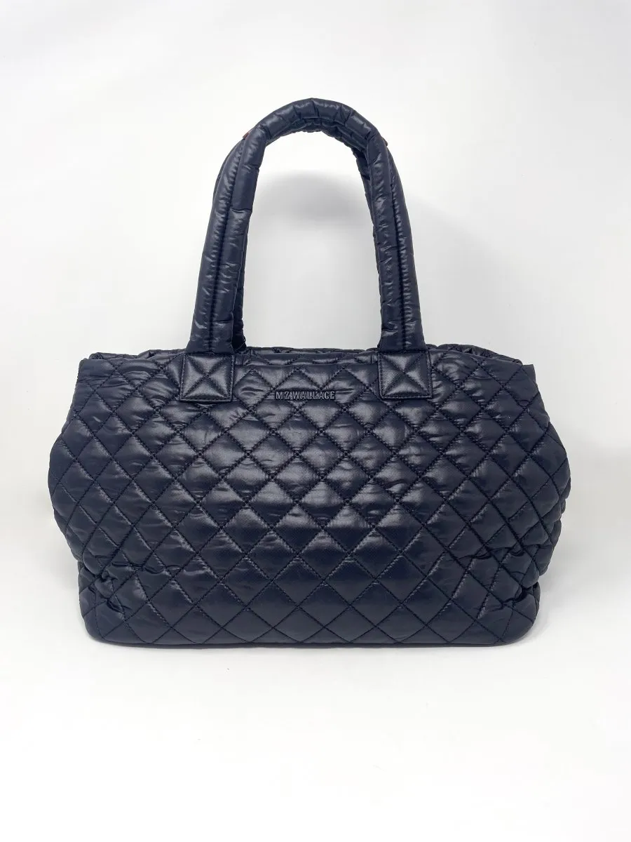 Medium East-West Metro Tote in Black