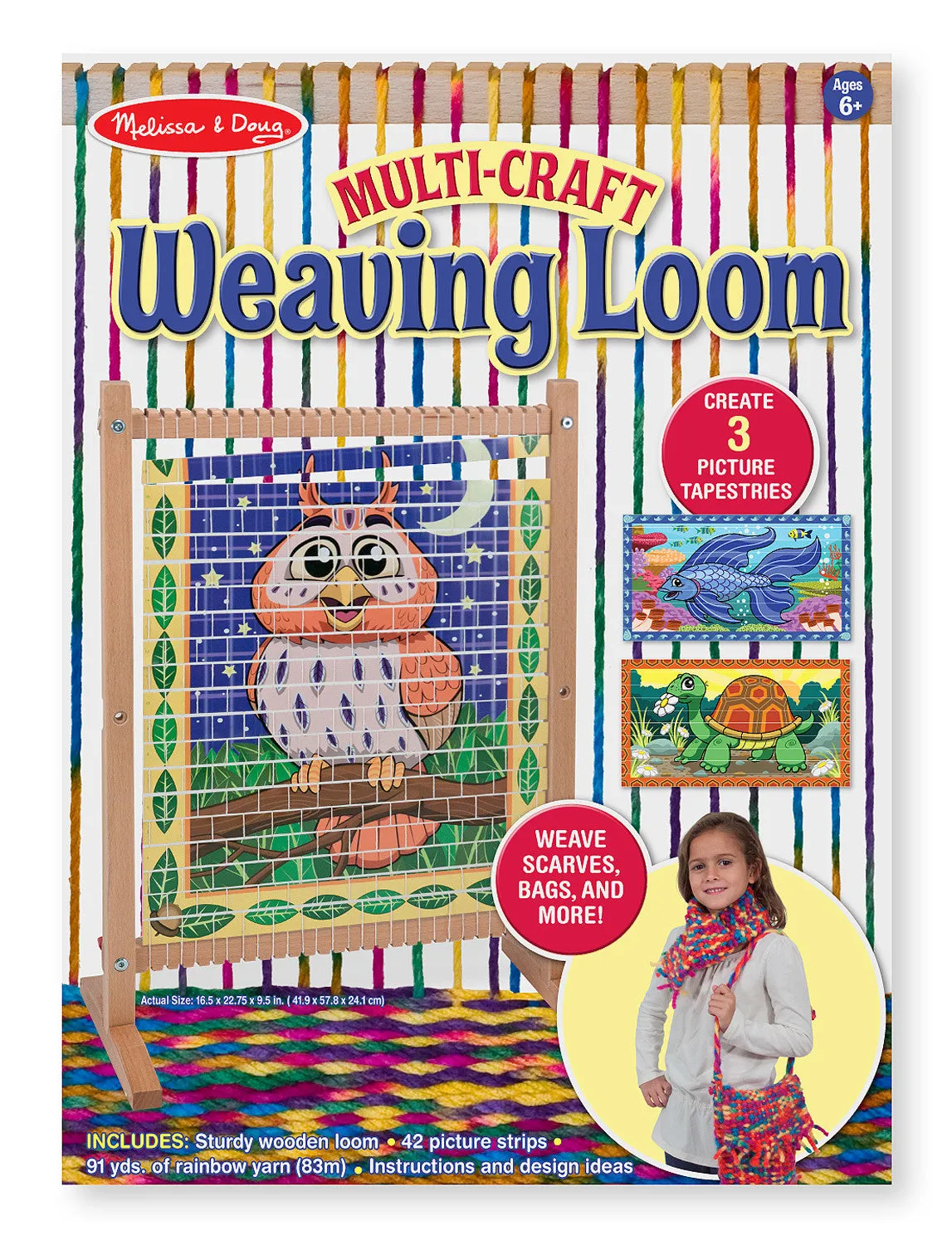 Melissa & Doug - Multi-Craft Weaving Loom