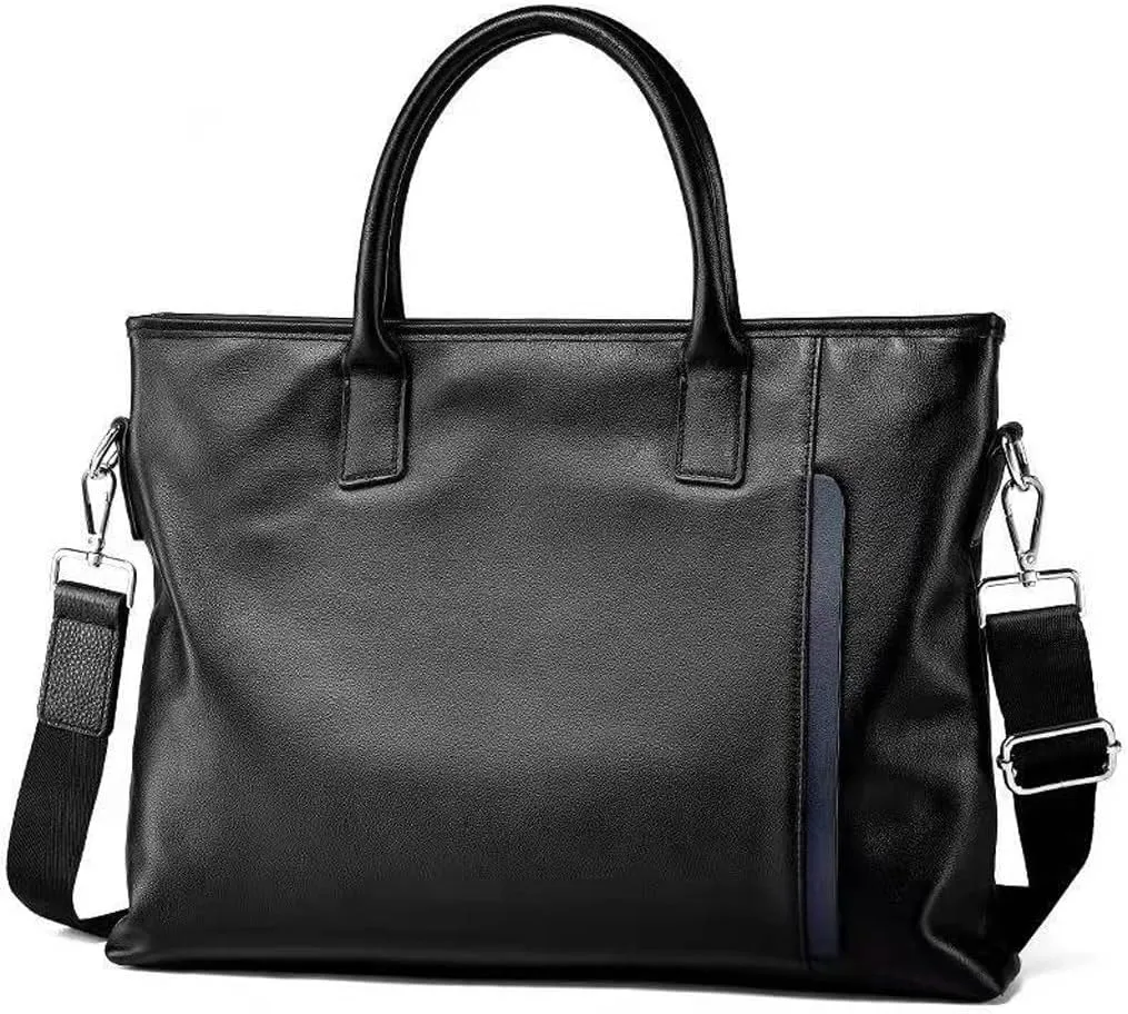 Men Bag Genuine Leather Handbag Male Travel Shoulder Bag for Men Office Briefcase