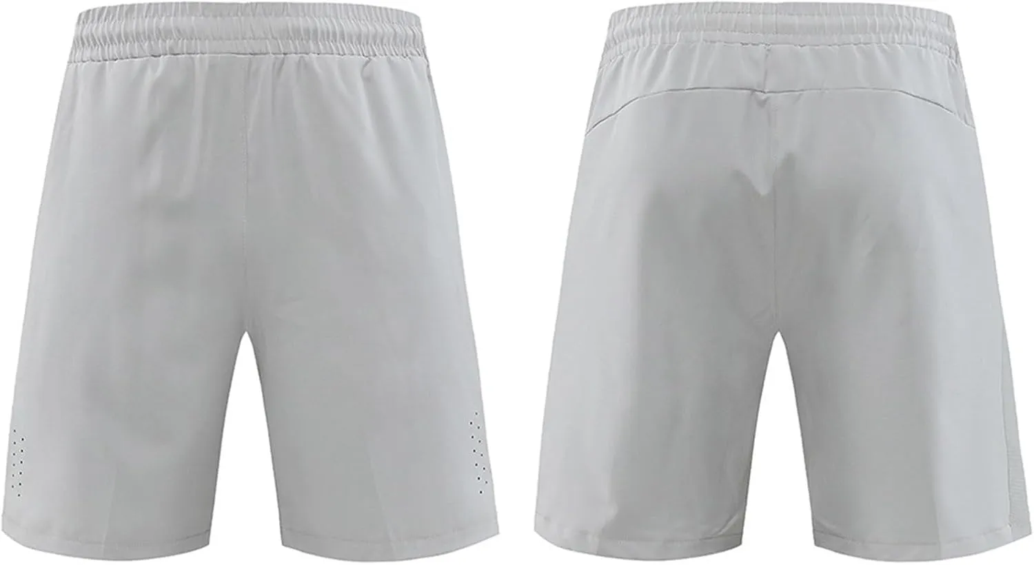Mens Athletic Running Shorts Quick Dry Elastic Gym Activewear Lightweight Breathable Basketball Workout Trunks
