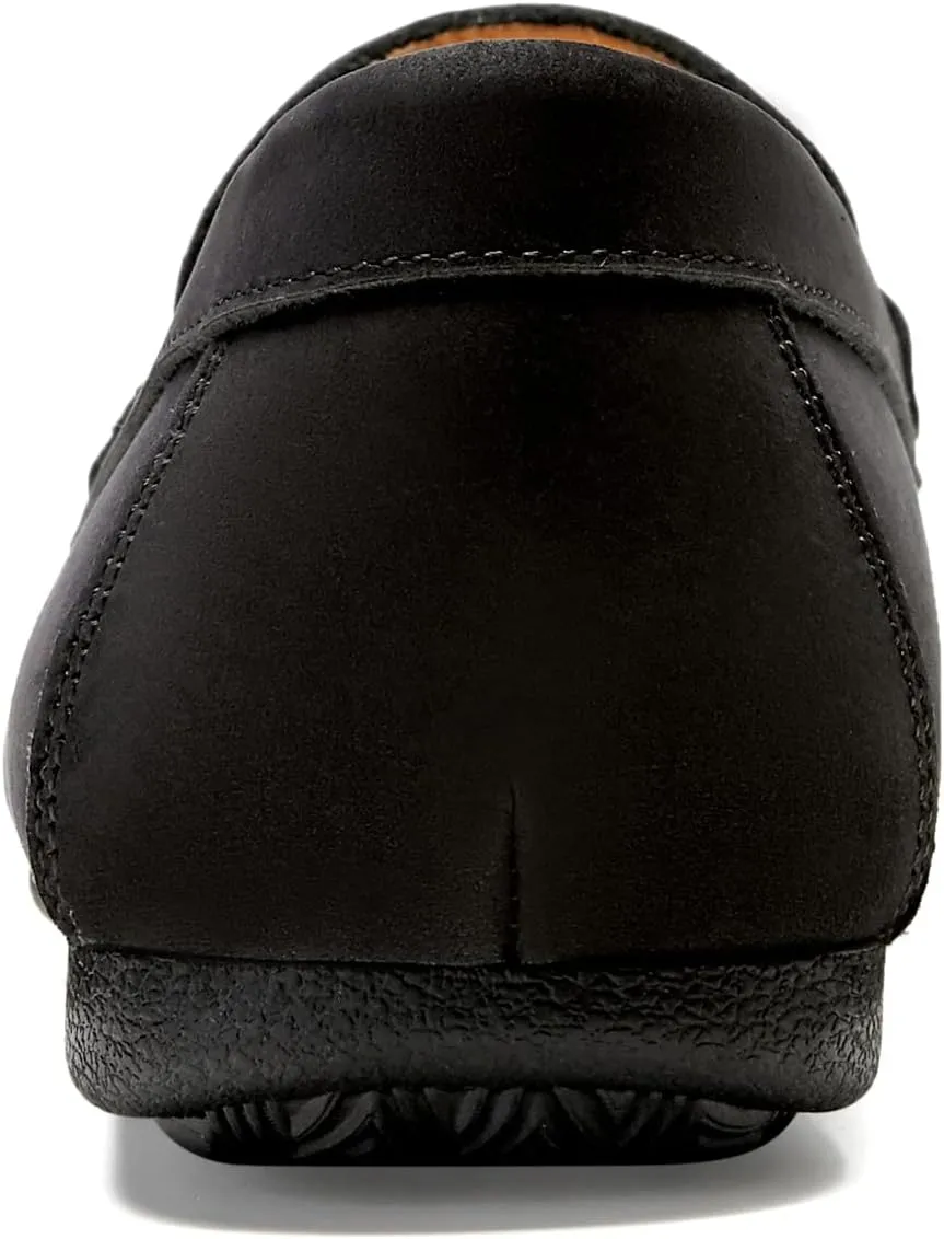 Mens Casual Loafer Shoes Genuine Leather Driver Driving Style Moccasins Classic Comfortable Slip On Penny Loafers for Men