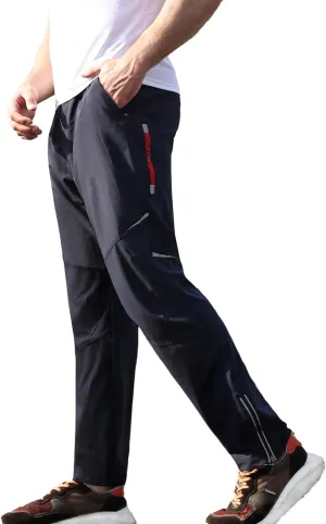 Mens Cycling Bike Pants Quick-Dry Windproof for Outdoor Mountain Running Hiking