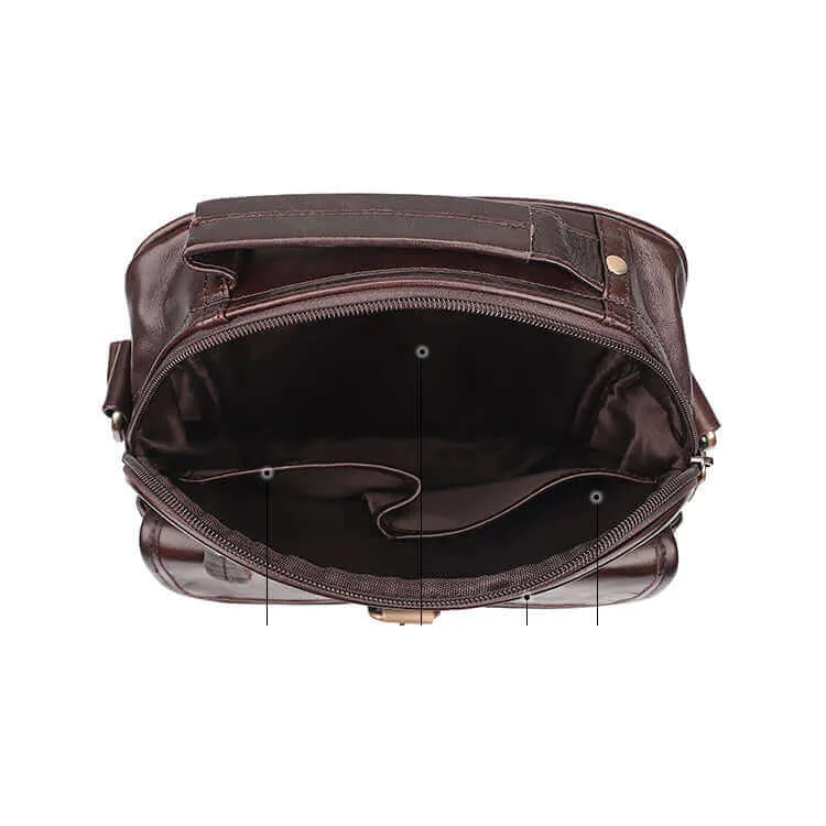 Men's Leather Crossbody Bag NZ