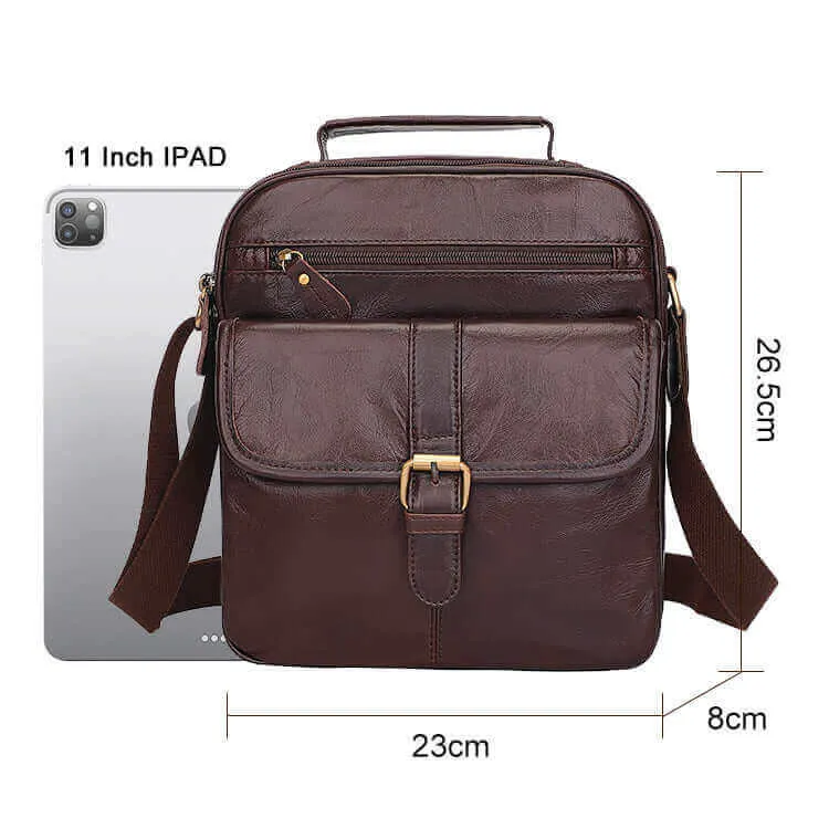 Men's Leather Crossbody Bag NZ