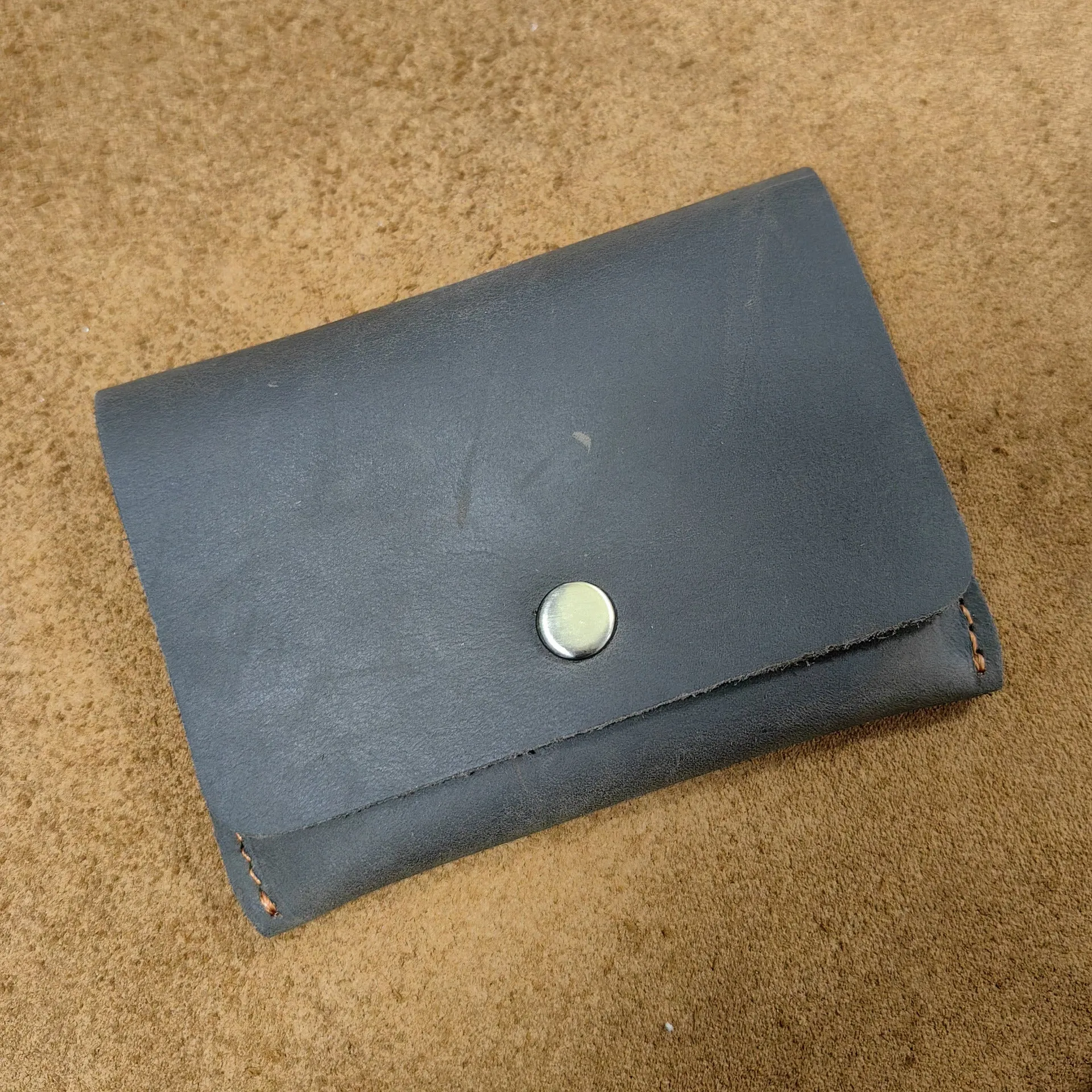 Men's Leather Genuine Simple First Layer Cowhide Card Holder