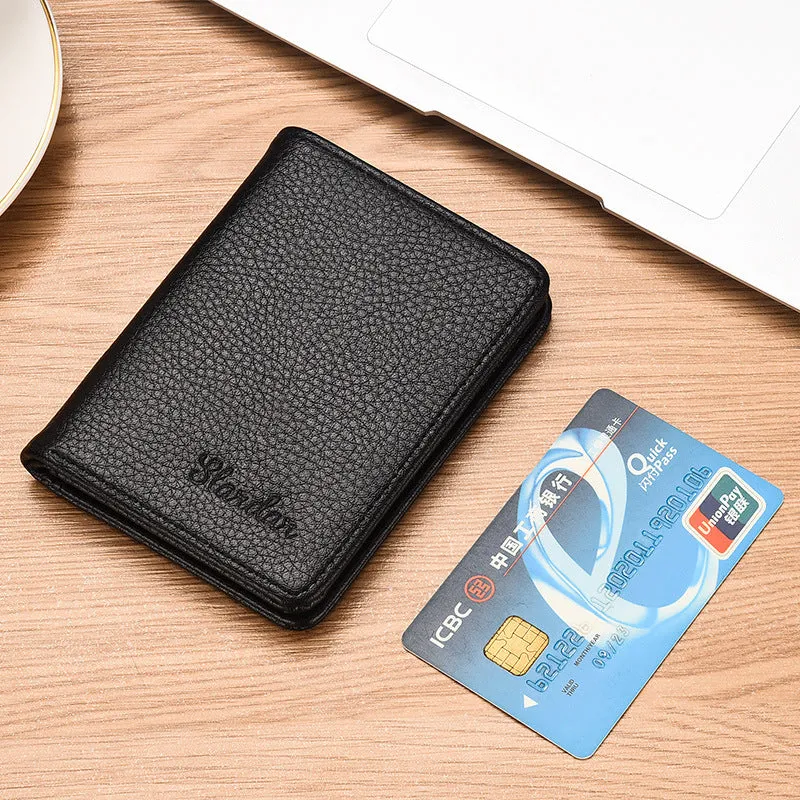 Men's Pattern Short Vertical Fashion Simple Korean Men's Wallets