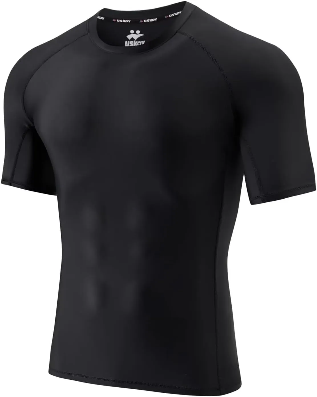 Men's Rash Guard T-Shirts UPF 50  Baselayer Short Sleeve Skins Compression Performance Fit Tee