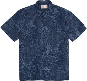 Men's Short Sleeve Button Up Apana Shirt