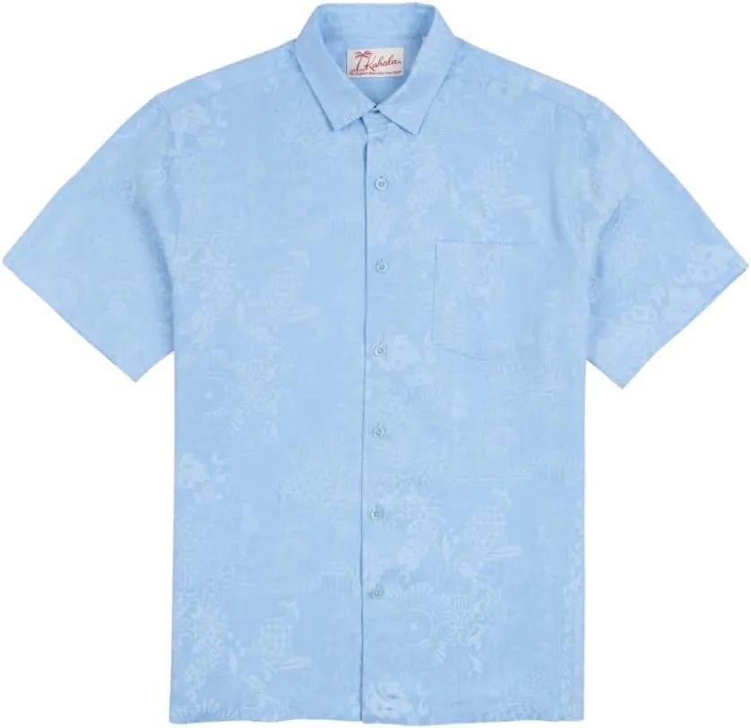 Men's Short Sleeve Button Up Apana Shirt
