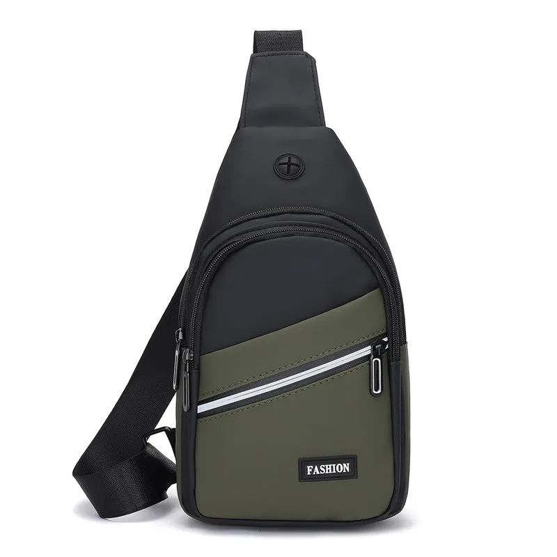 Men's Simple Business Fashion Biking Mountain Climbing Men's Chest Bags