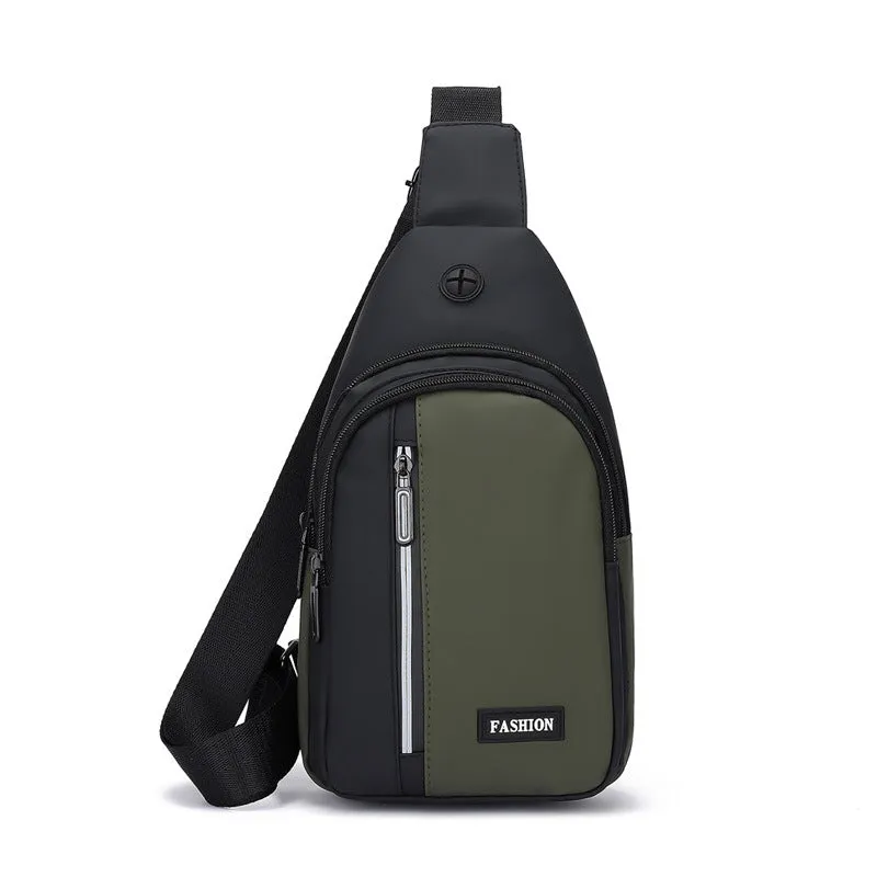 Men's Simple Business Fashion Biking Mountain Climbing Men's Chest Bags