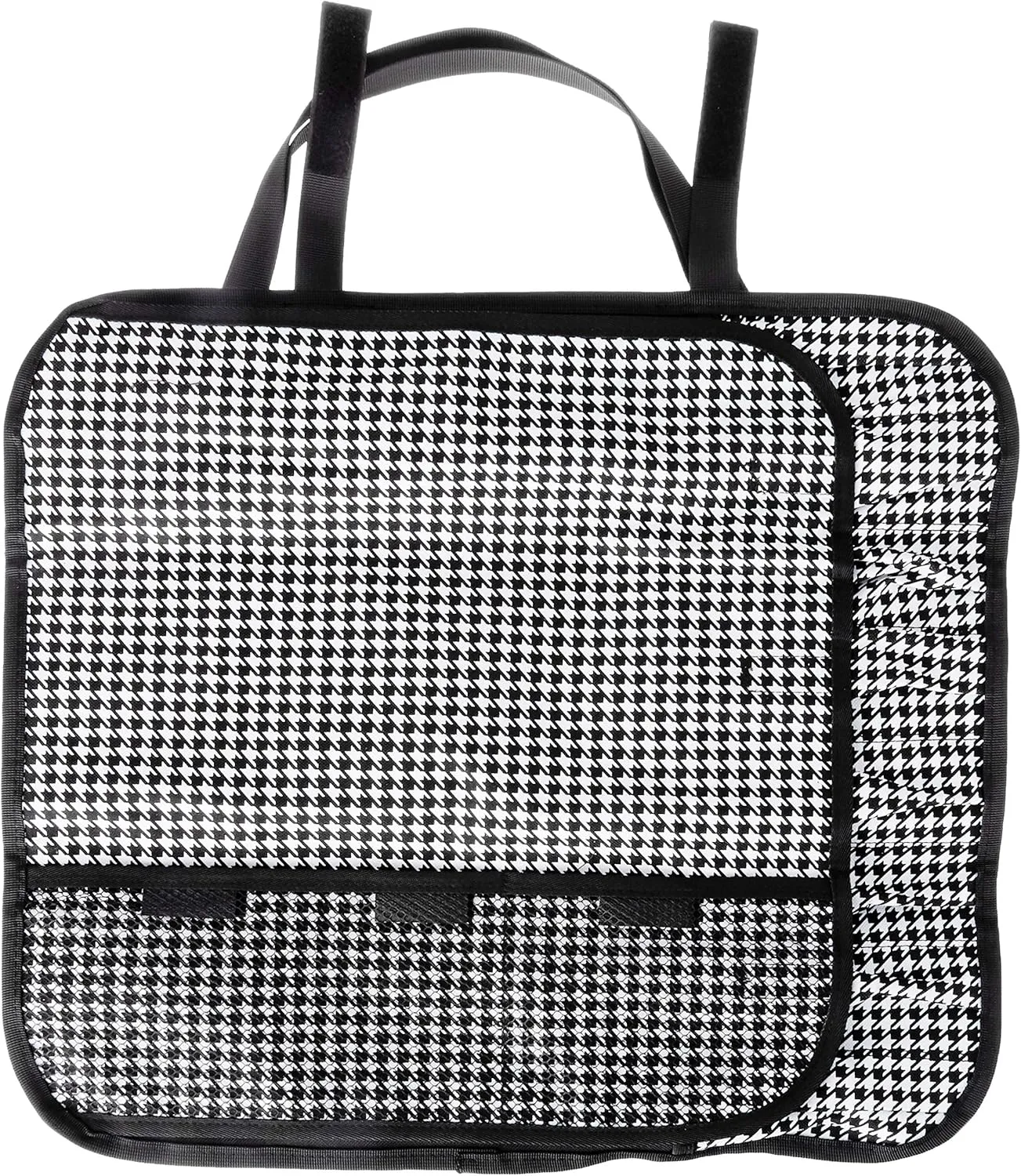 Mercer Culinary 7-Pocket Knife Roll Storage Bag, Houndstooth