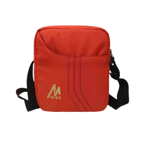 Mike Solid Messenger Bag -  Red