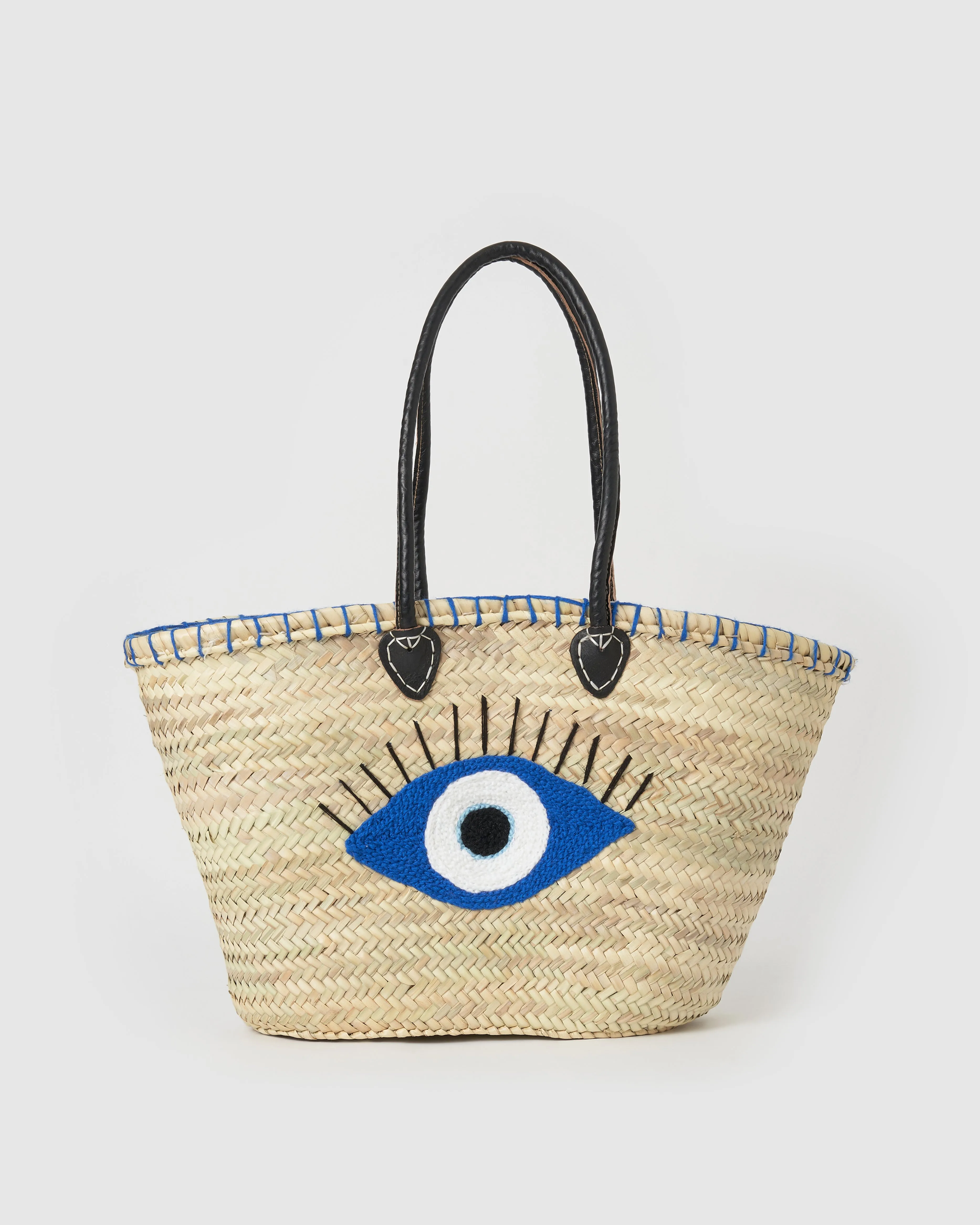 Miz Casa & Co Cleo Eye French Basket Bag