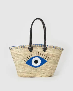 Miz Casa & Co Cleo Eye French Basket Bag
