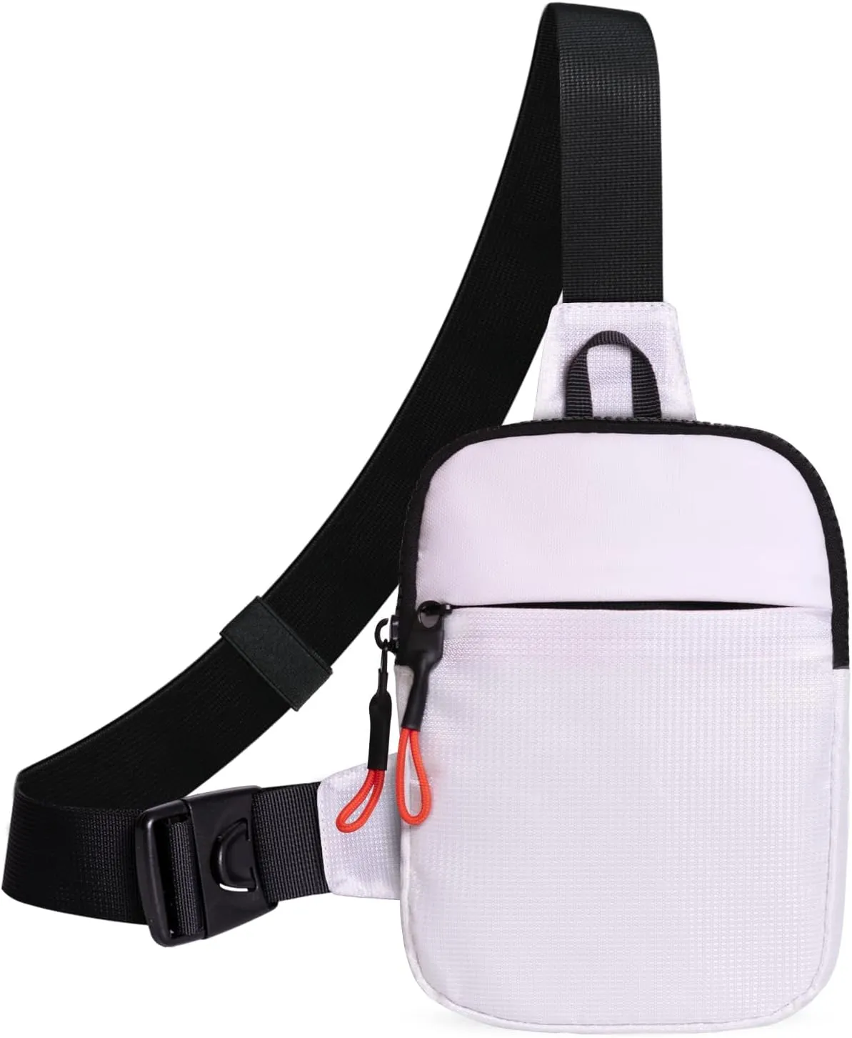 MJNUONE Mini Sling Bag for Men Outdoor Lightweight Small Crossbody Bag Women Casual Daily Bag Waterproof Phone Chest Bag for Traveling