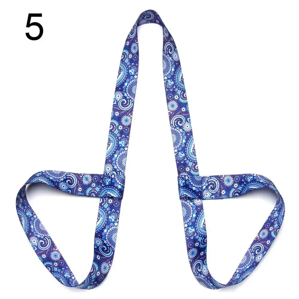 Multicolor Adjustable Sports Accessories Fitness Carry Straps Sport Sling Shoulder Yoga Belt Yoga Mat Strap Belts