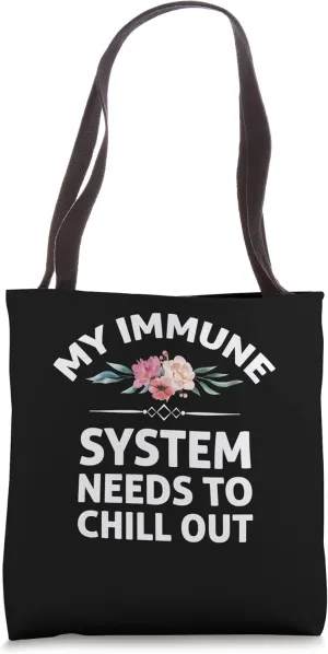 My Immune System - Immune Organism Strong Immunity Tote Bag