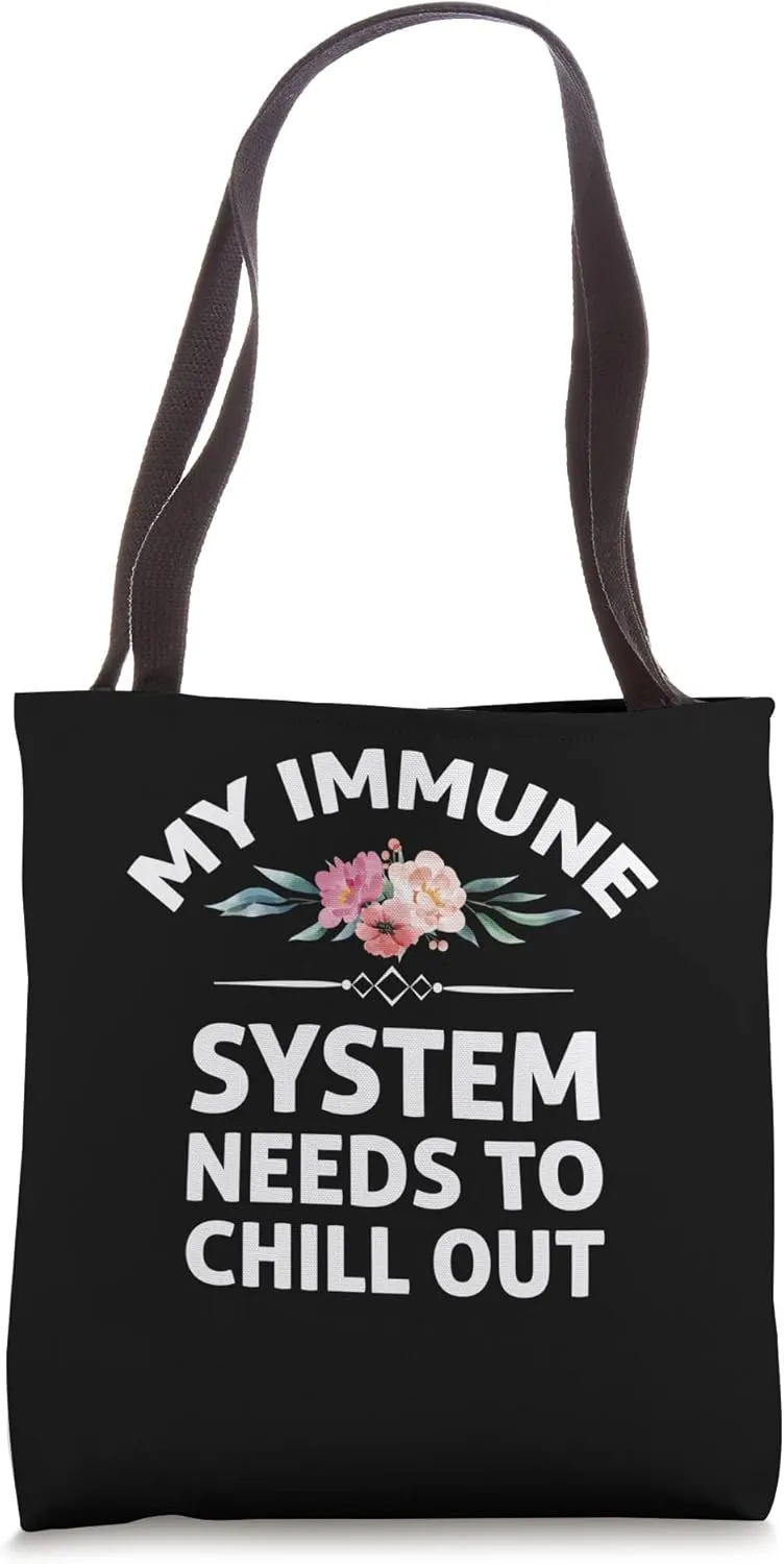 My Immune System - Immune Organism Strong Immunity Tote Bag
