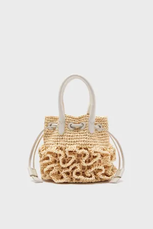 Natural Dahlia Drawstring