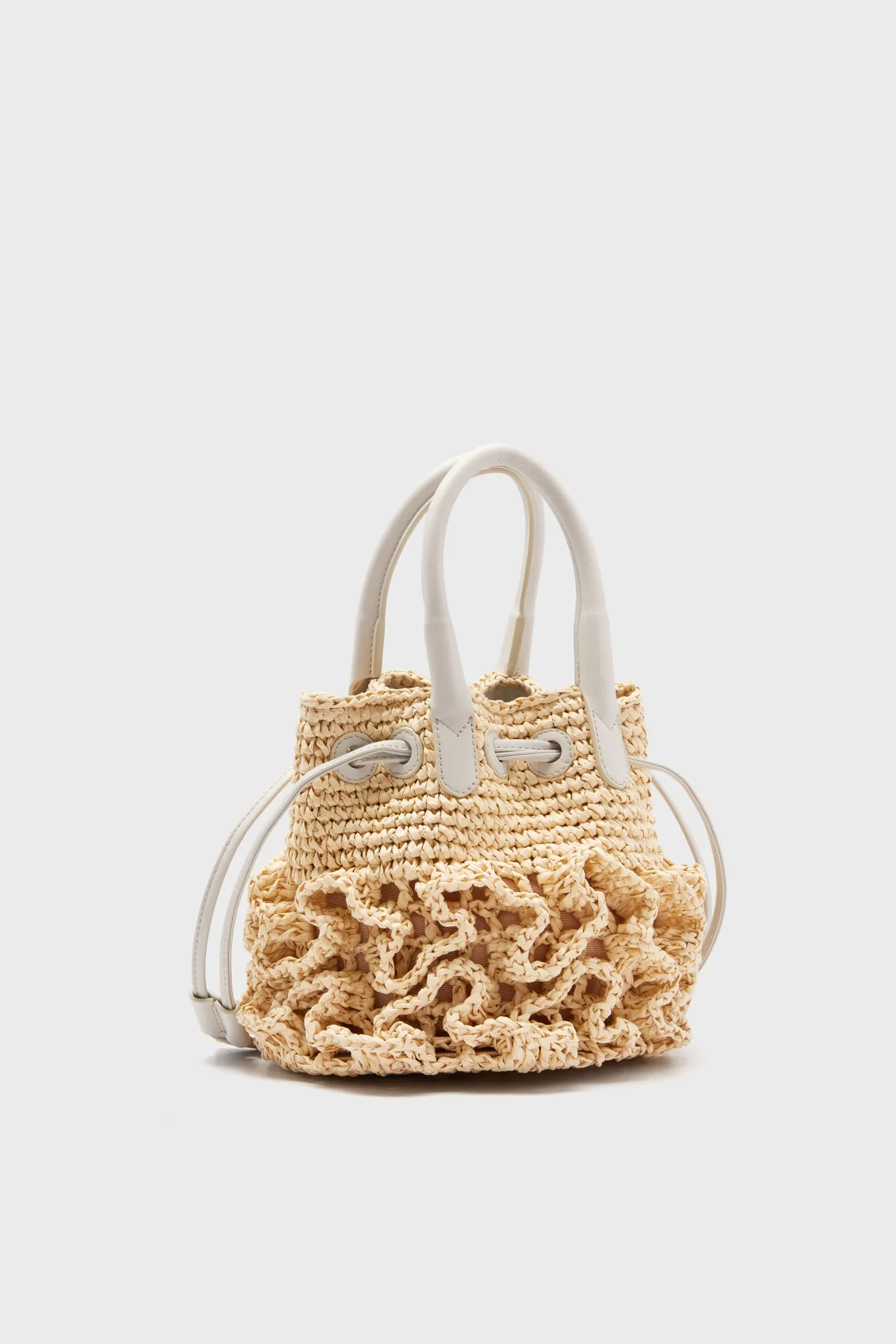 Natural Dahlia Drawstring