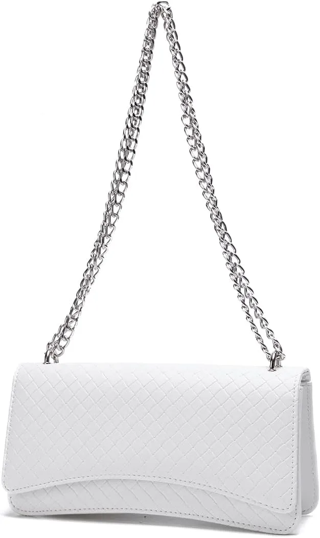 New Leopard Print Shoulder Bag For Women Fashion Designer Bags, PU Leather Ladies Handbag Women Woven Purse