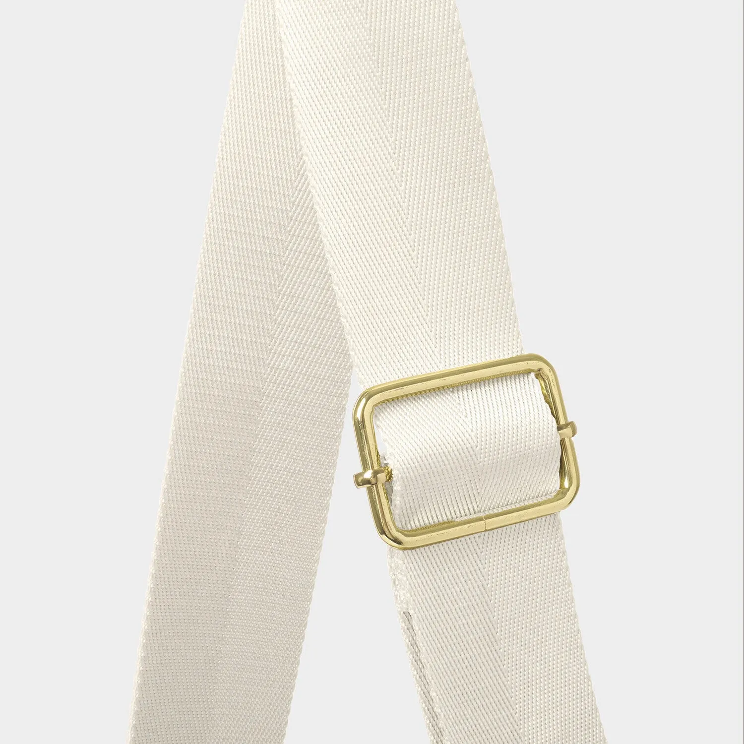 NEW SEASON - Katie Loxton - Nylon-Luxe Sling Shoulder Bag | Chalk