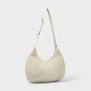 NEW SEASON - Katie Loxton - Nylon-Luxe Sling Shoulder Bag | Chalk