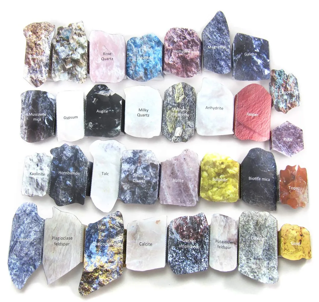 NewPath Minerals 3-D Model Making Kit - Individual Student Edition (24-7812)