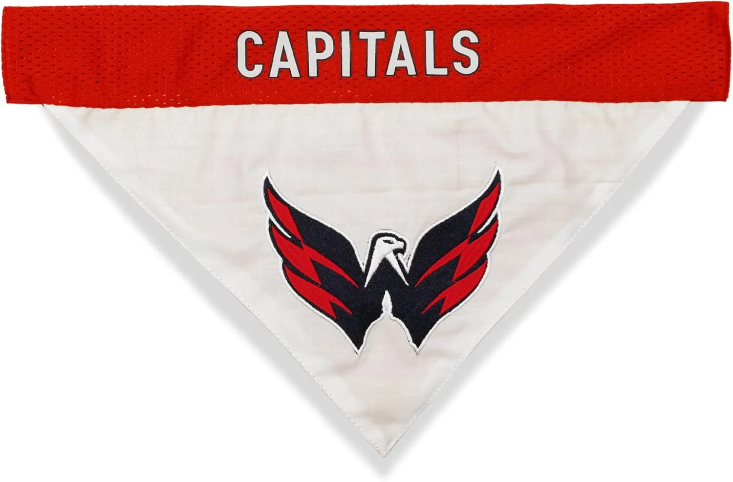 NHL Washington Capitals Bandana for Dogs & Cats, Small/Medium. - Cute & Stylish Bandana! The Perfect Hockey Fan Scarf Bandana, Great for Birthdays Or Any Party!
