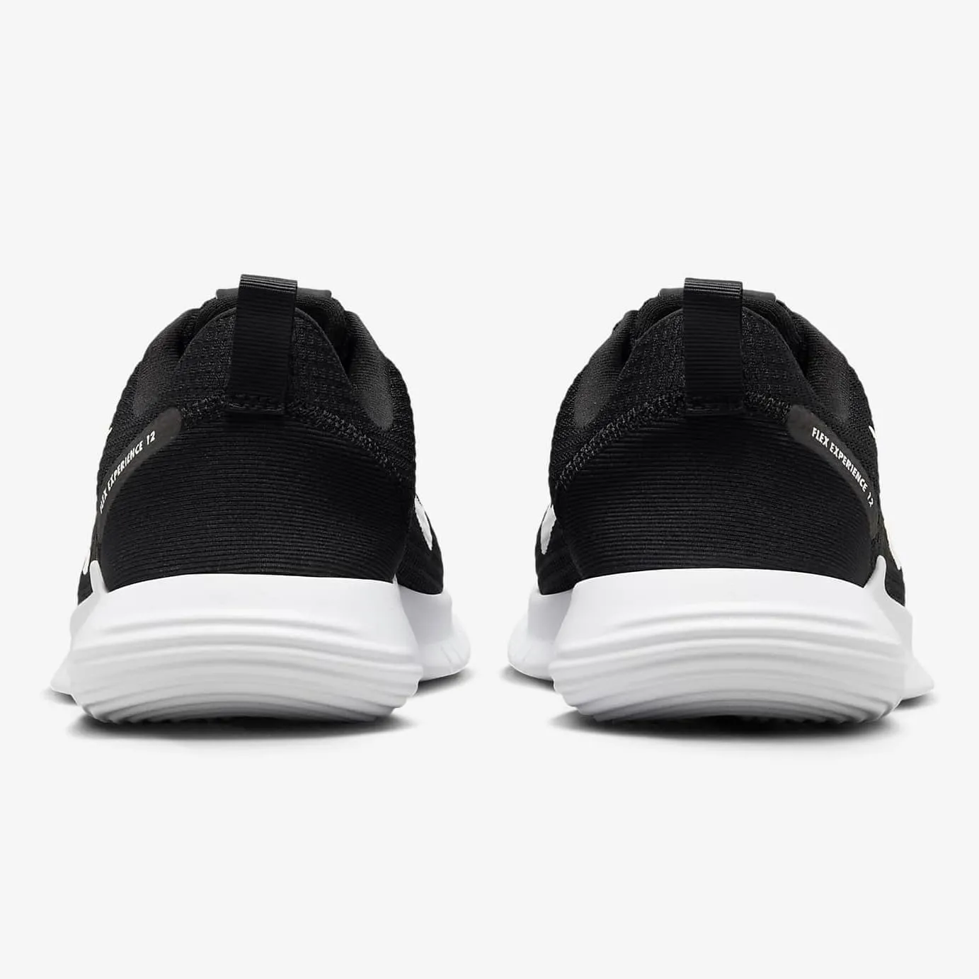 Nike Women's Flex Experience 12 Road Running Shoes Sneaker, Black/White-Dark Smoke Grey, 7 X-Wide