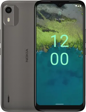 Nokia C12 | Android 12 | Unlocked | Dual SIM | 2 Day Battery | 2GB RAM | 64GB Storage | 6.3" Inch Screen | 8MP Camera | Charcoal | Not Compatible with Verizon or AT&T