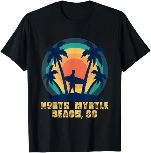North Myrtle Beach SC, South Carolina Beach Lover T-Shirt