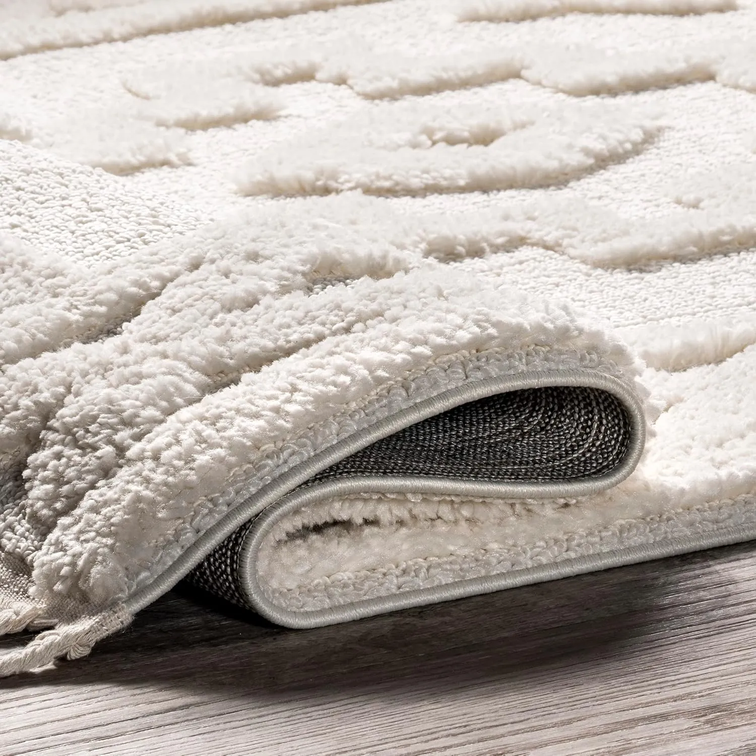 nuLOOM Janece Casual Striped Jute Area Rug, 4x6, Beige