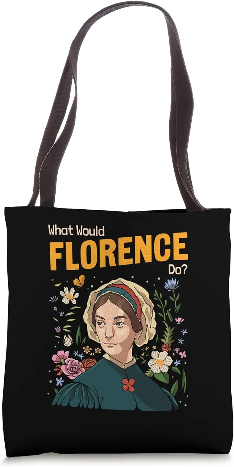 Nurse Florence Nightingale Medical Nursing Medicine Reformer Tote Bag