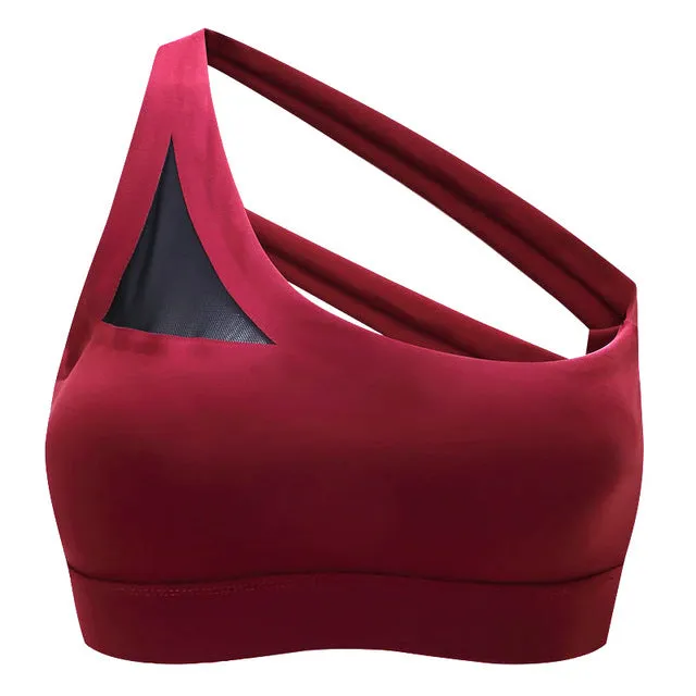 Oblique One Shoulder Women's Sports
