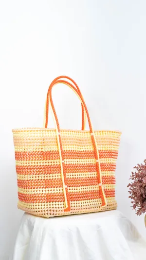 Orange & Red Wire Basket - Extra large