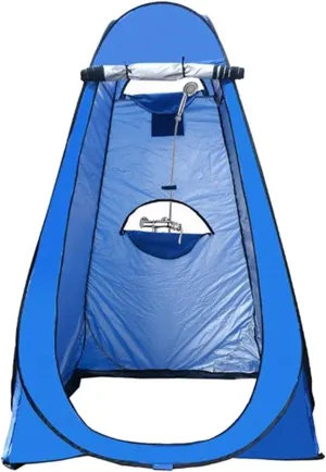 Outdoor Bathing Tent Outdoor Portable Shower Toilet Tent Camping Tent Camping Changing Tent Dressing Tent for Bathing Toilet, 120x120x190cm