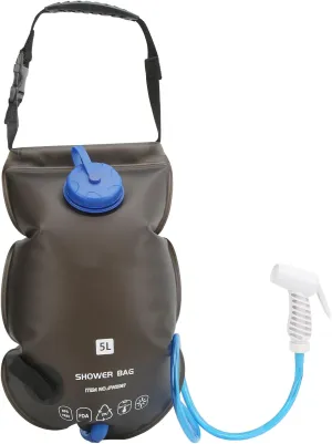 Outdoor Camping Handle Design Beach Disaster Prevention Portable Shower Portable MultiPurpose Water 5L TPU Material
